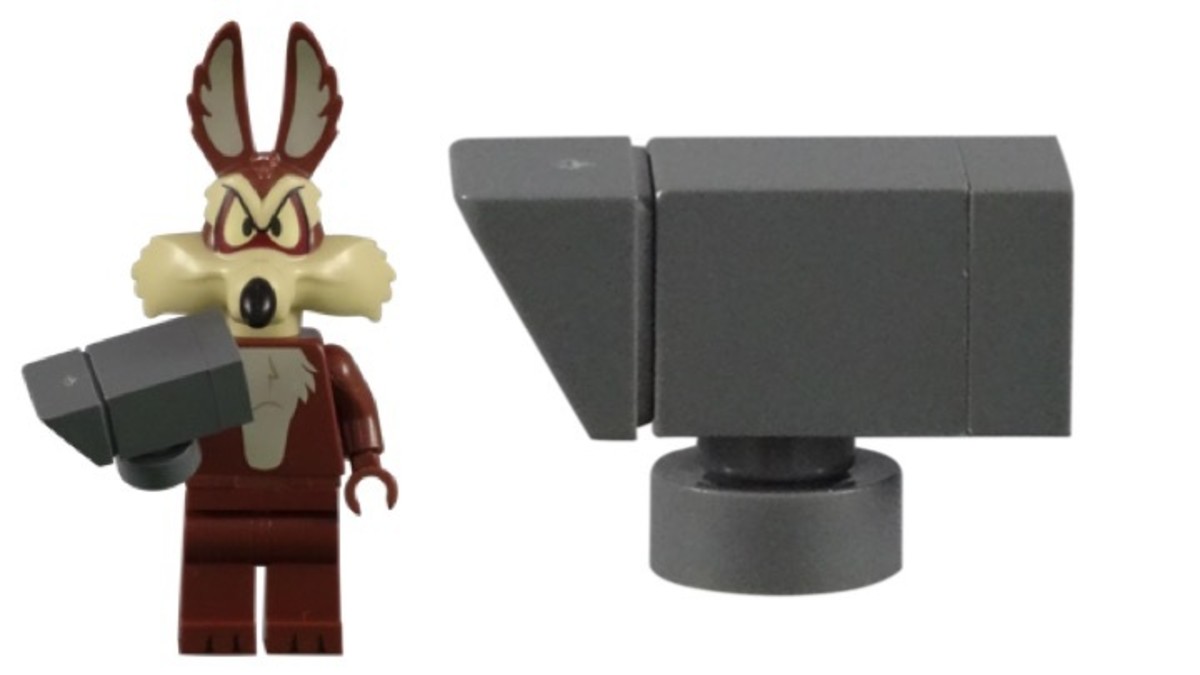 LEGO Wile E. Coyote Minifigure 71030-3 Anvil Accessory