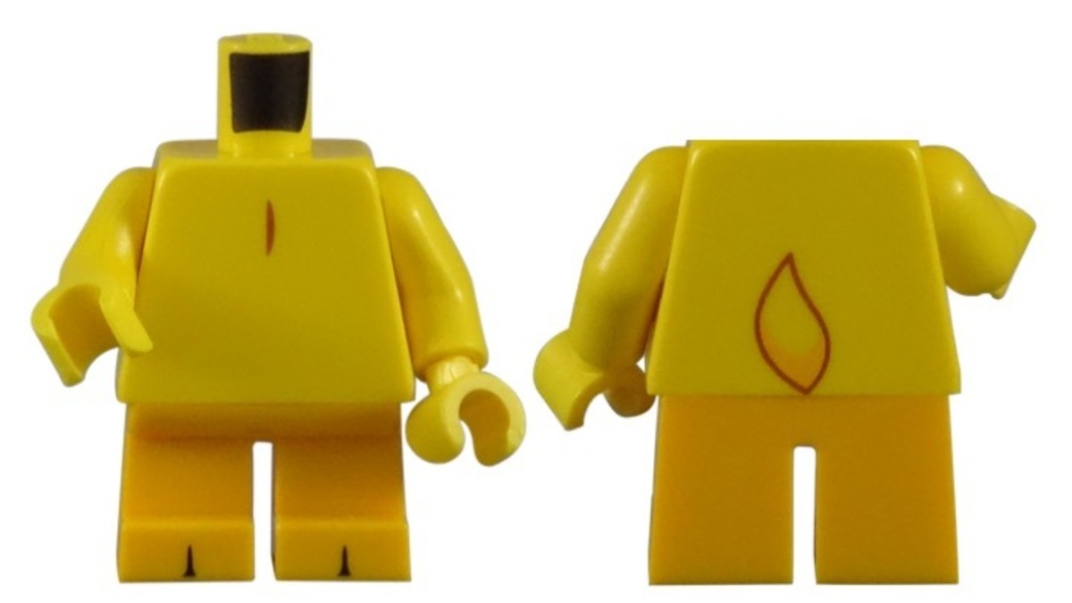LEGO Tweety Bird Minifigure 71030-5 Torso 