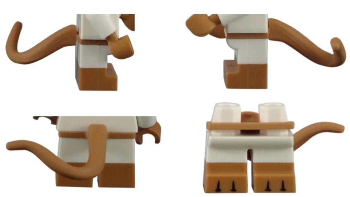 LEGO Speedy Gonzales 71030-8 Minifigure Tail Piece
