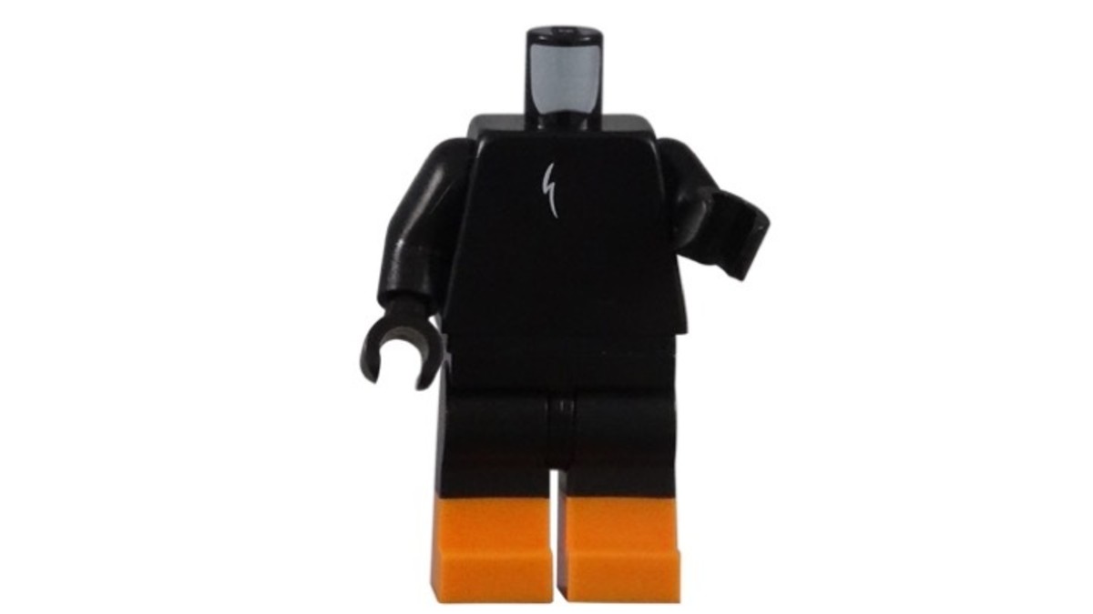 LEGO Daffy Duck Minifigure 71030-7 Torso Piece