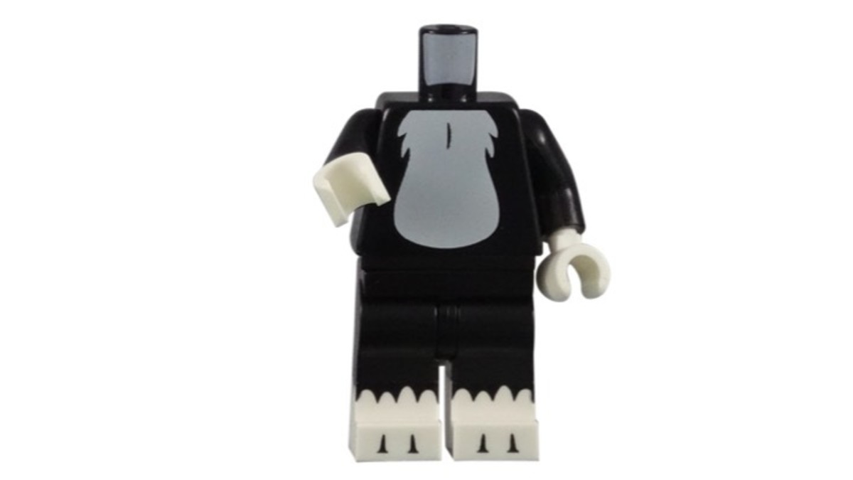 LEGO Sylvester The Cat Minifigure 71030-6 Torso Piece 