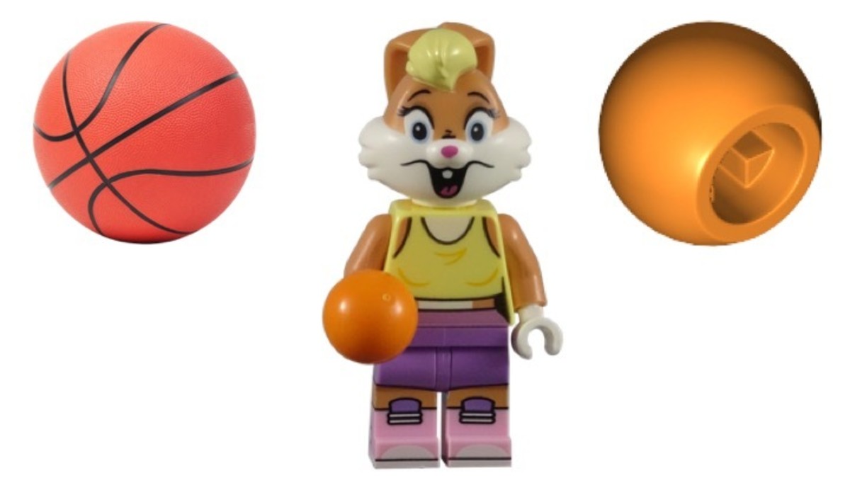 LEGO Lola Bunny Minifigure 71030-1 Basketball Accessory