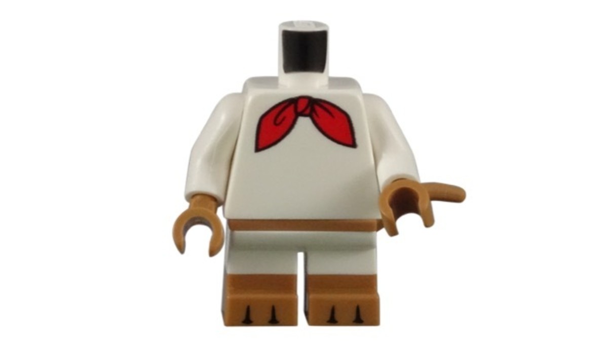 LEGO Speedy Gonzales 71030-8 Minifigure Torso Piece