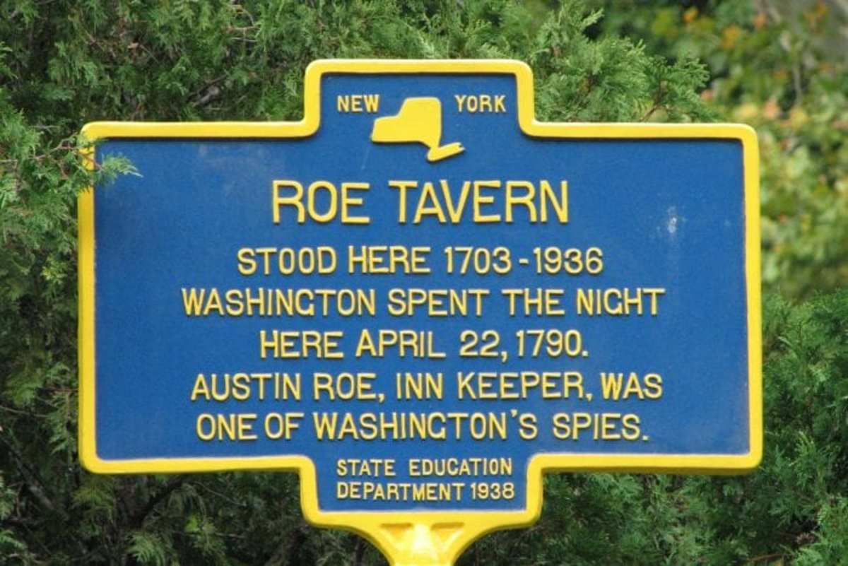 Roe Tavern Historical Marker