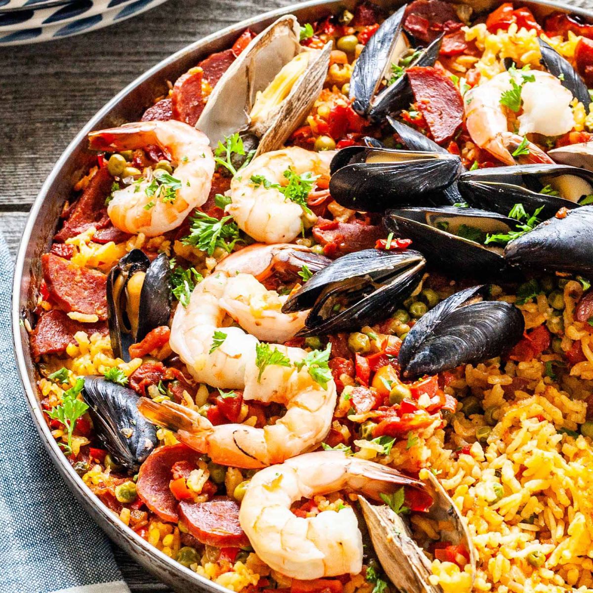 Seafood Paella Recipes For Dinner
