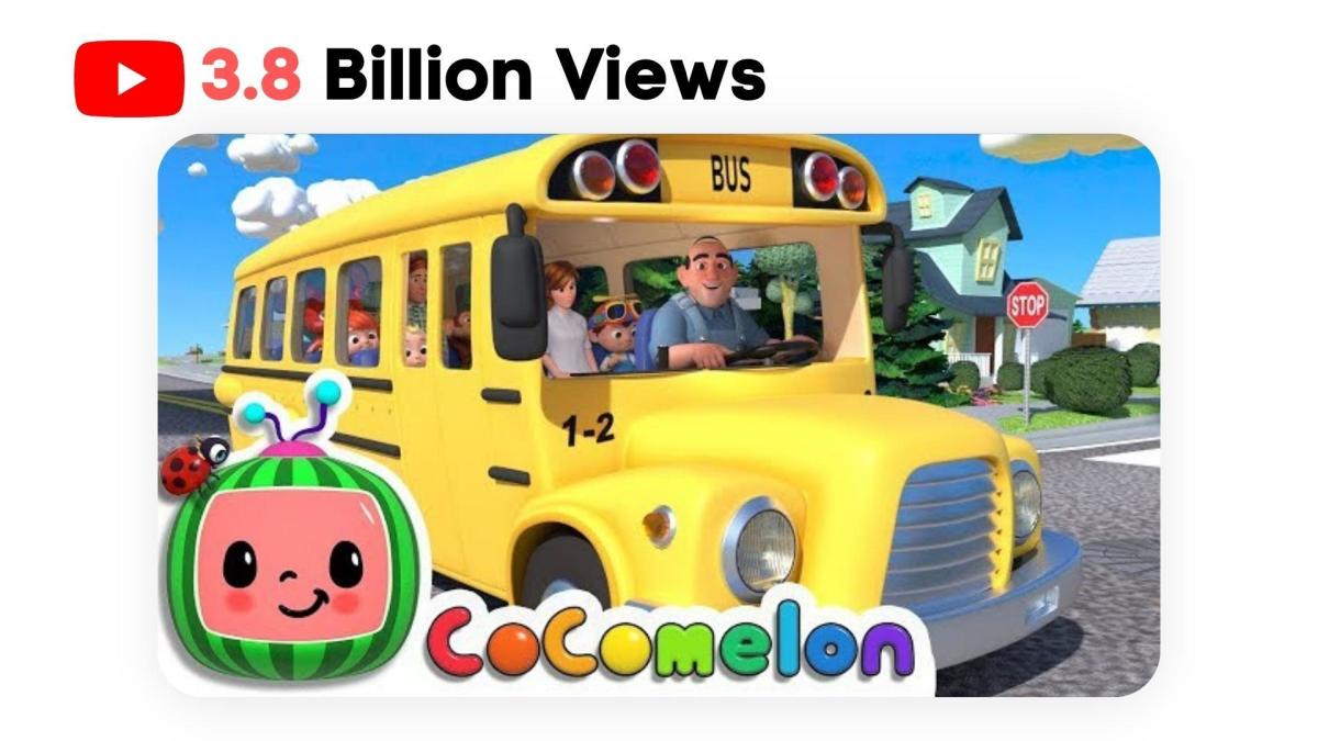 Kids' Channel Cocomelon, Which Brings 3+ Billion Views Per