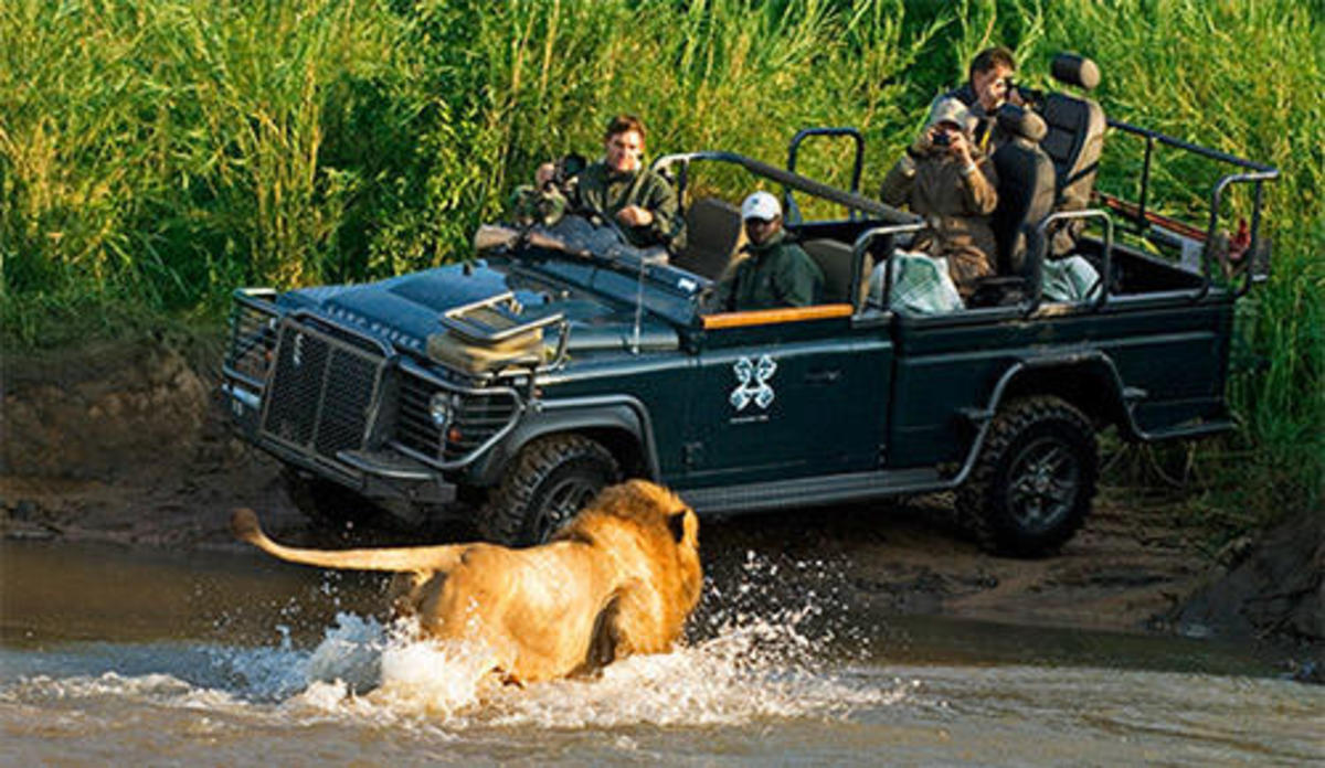 Safari Jeep in Kruger National Park