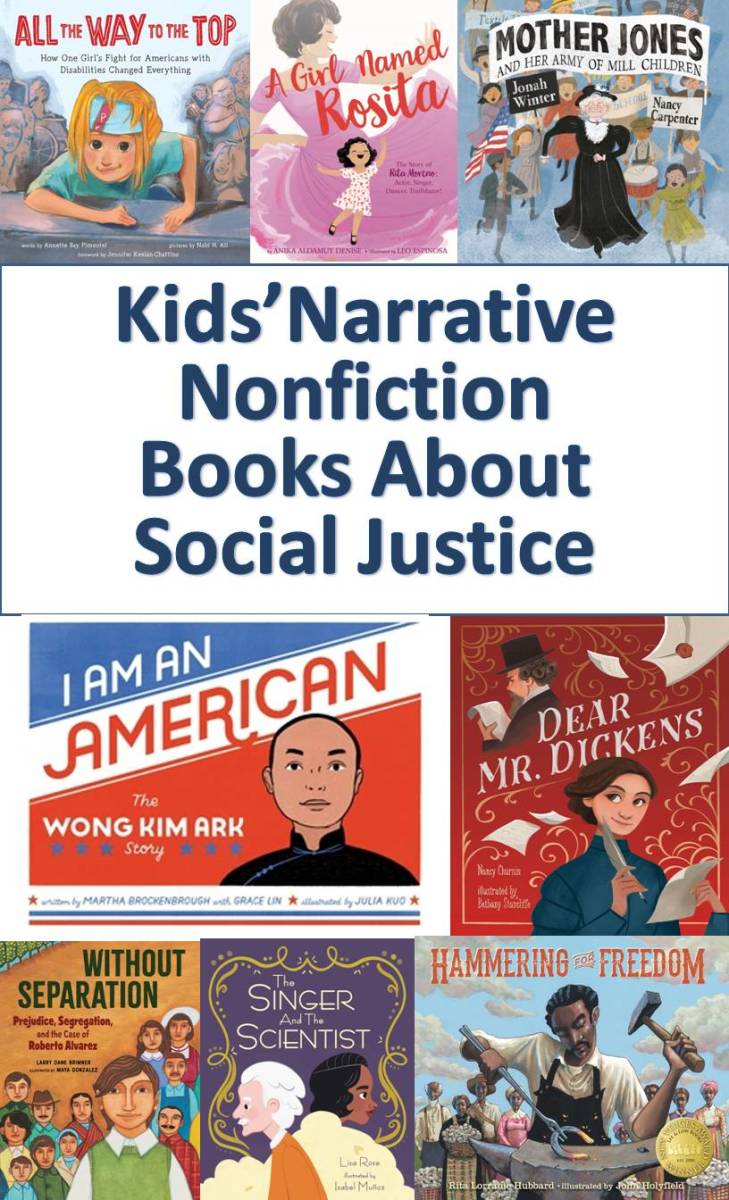20 Children's Narrative Nonfiction Books About Social Justice