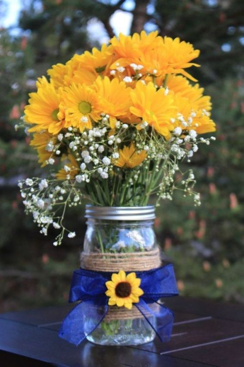 sunflower-wedding-decorations