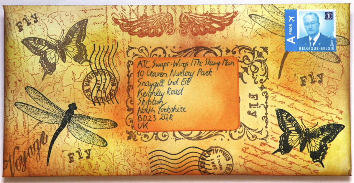Mail art began in the 1950s and still remains popular today