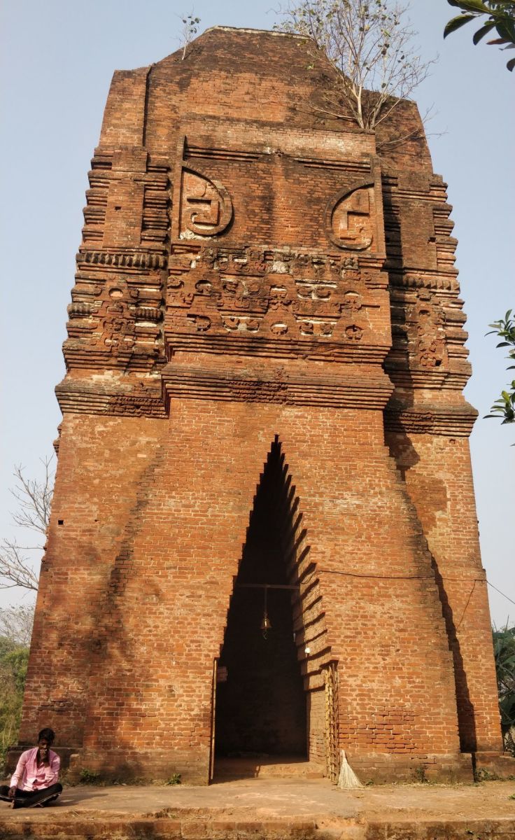 Sun temple; Sonatpal, district Bankura. This is a thousand year old temple (pre-Islamic era).