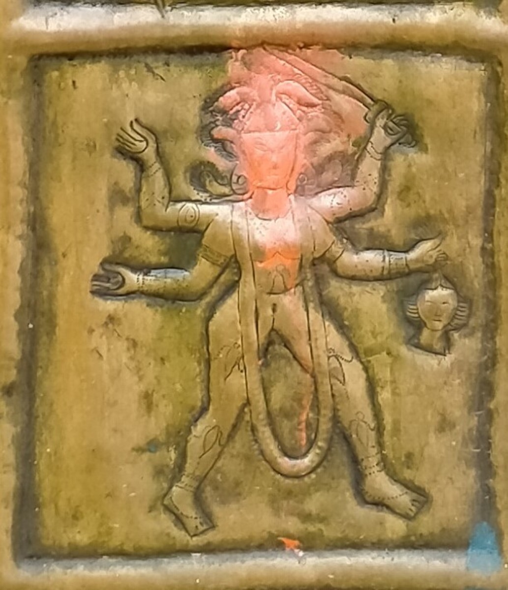 Engraving on brass; collected from the brass-built Ratha (chariot) from the village of Ajodhya, district Bankura.