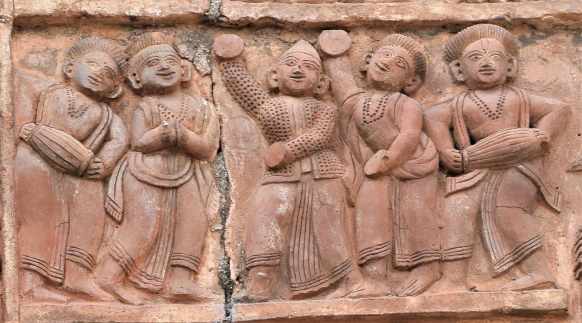 Sankirtan : Sridhar temple; Kotulpur, district Bankura