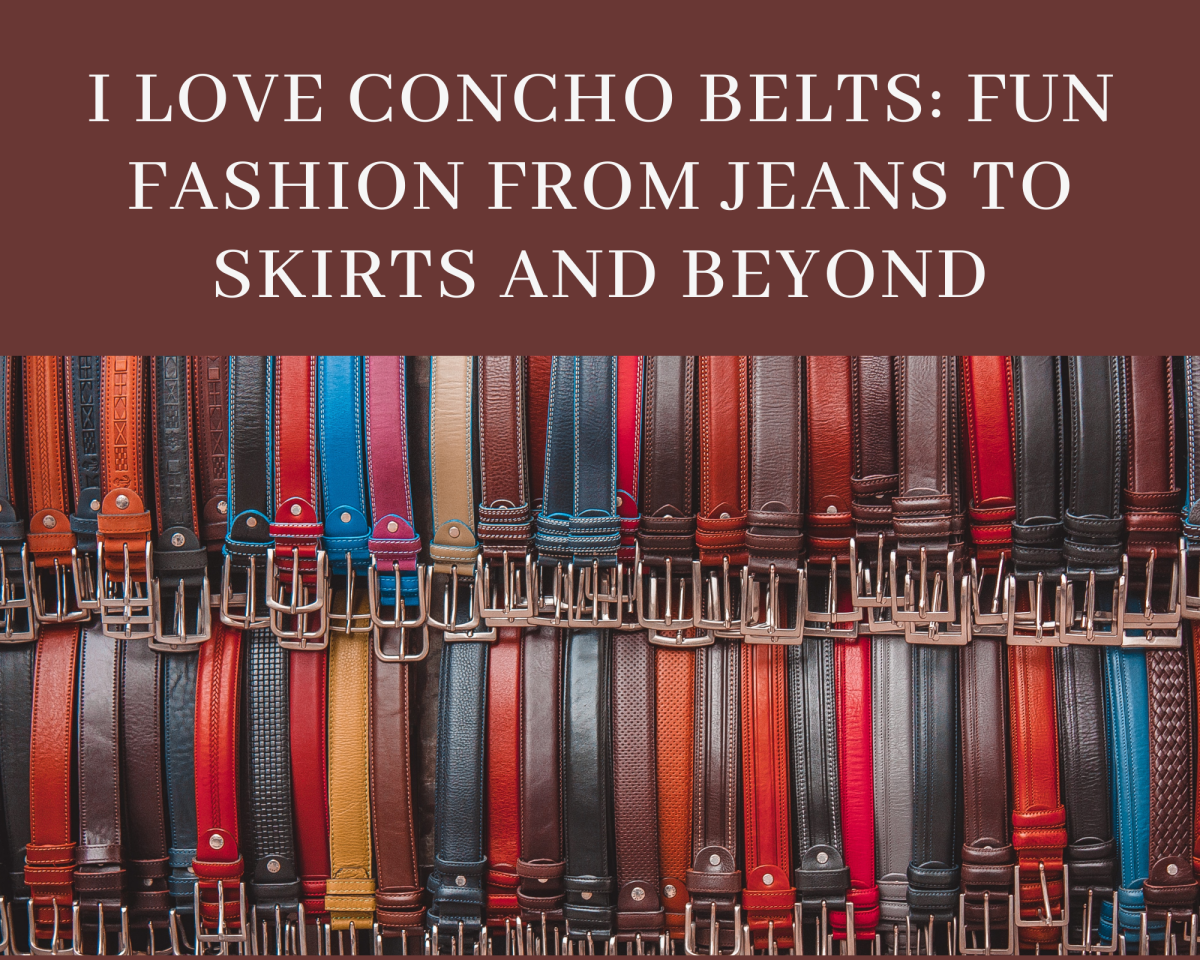Love concho belts? Here is fun fashion involving them. 