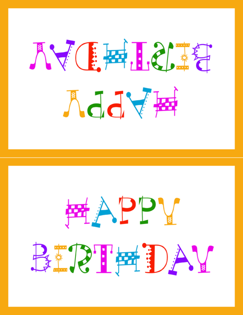 Free Happy Birthday Clipart & Printable Party Decorations - HubPages
