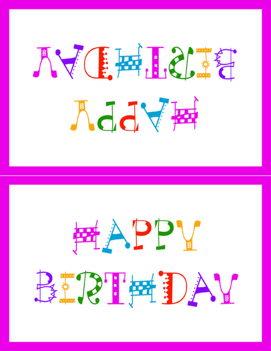 Free Happy Birthday Clipart &amp; Printable Party Decorations - HubPages