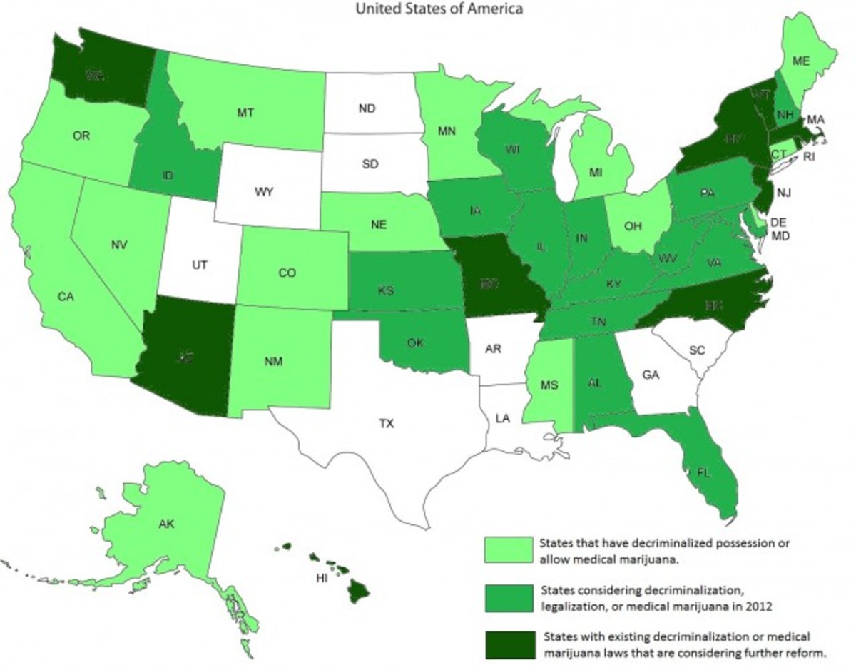 marijuana legalization map