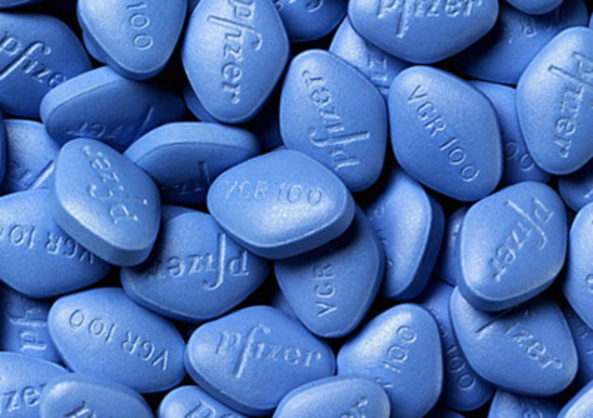 The little blue pill that makes some men so very happy