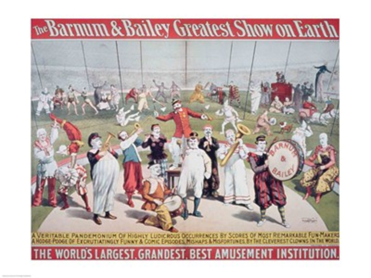 Old Barnum & Bailey poster