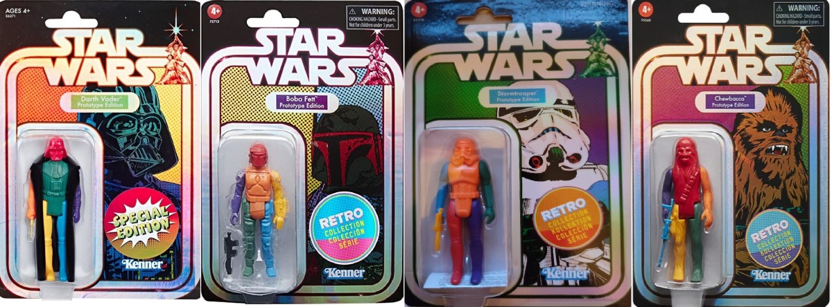Star Wars Retro Collection Prototype Figures Waves 1-3  