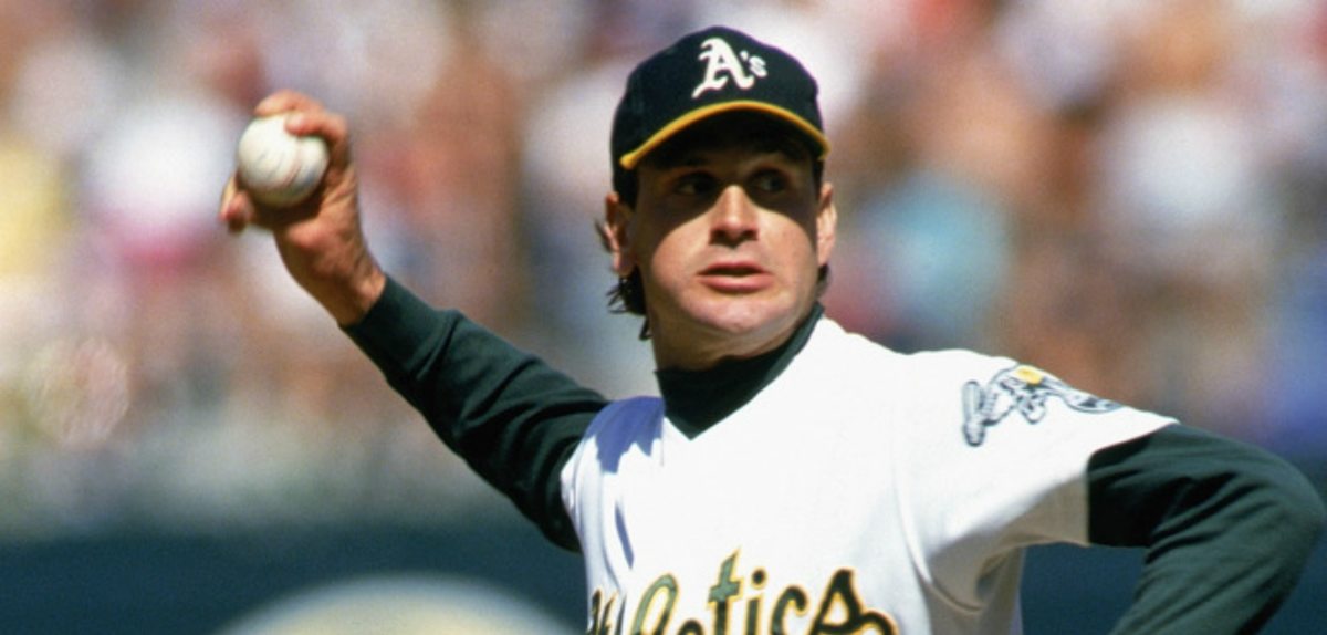Welch had several great seasons with the A's, winning the 1990 Cy Young Award. 