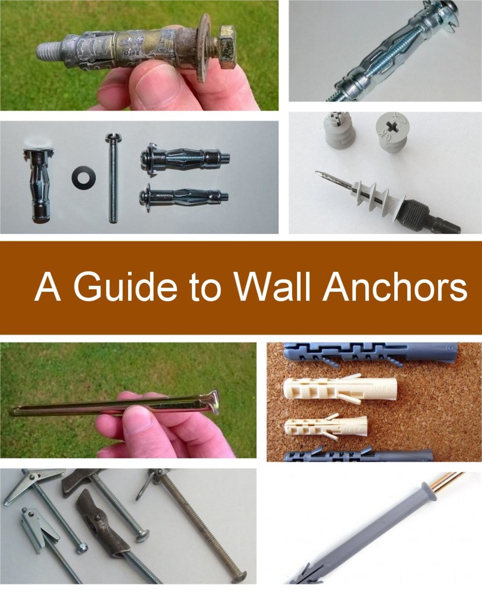 How to Choose Wall Anchors and Other Fixings for Wall Mounting Shelves and Cabinets