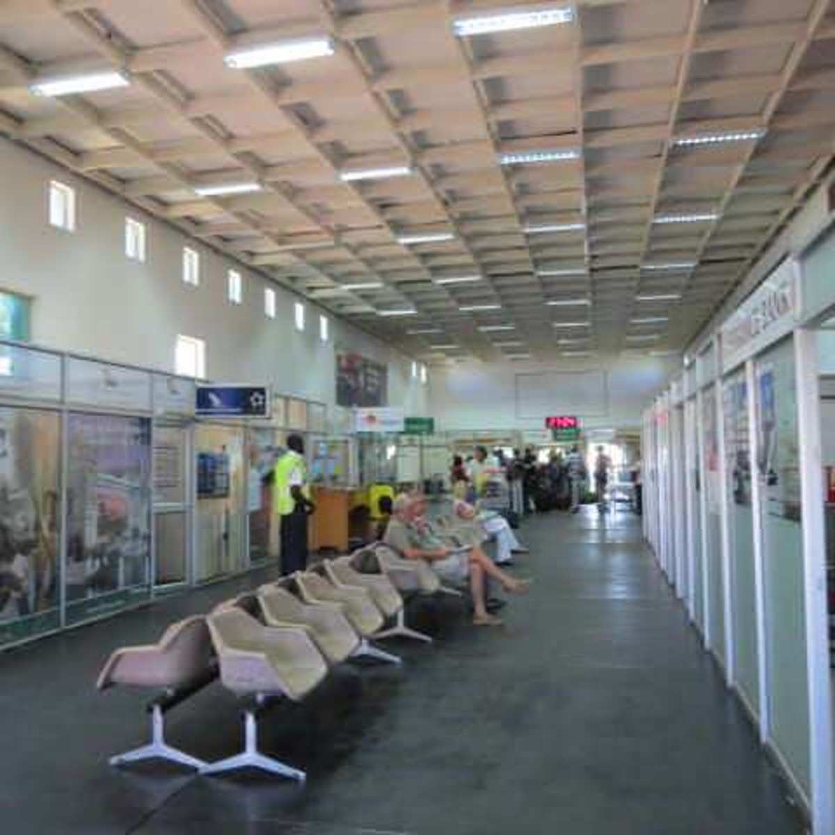 The Arrival Hall at the International Airport