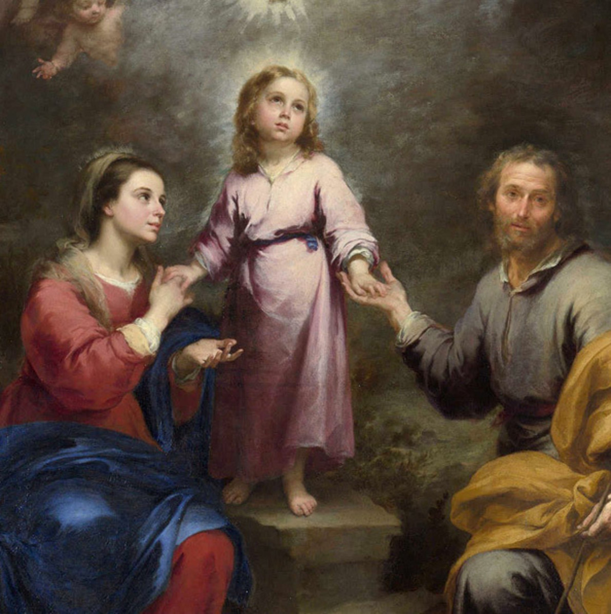 The Holy Family by Bartolomé Esteban Murillo, 1675-1682