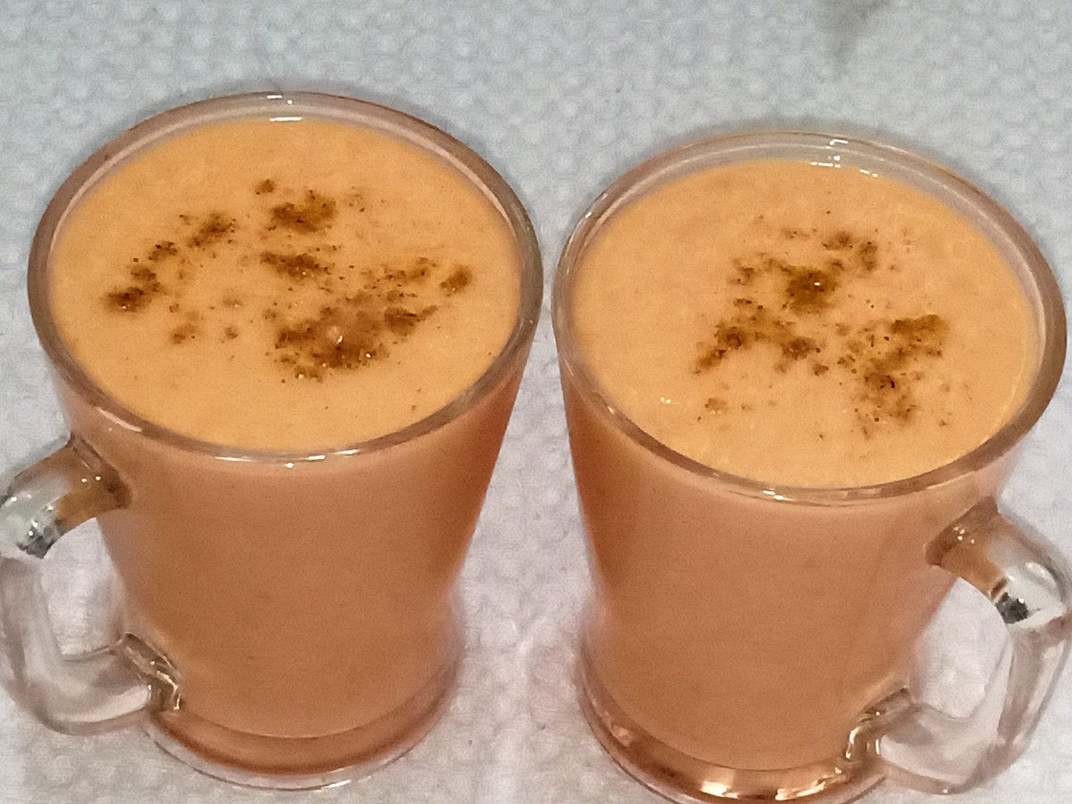 Papaya Cardamom Milkshake Recipe
