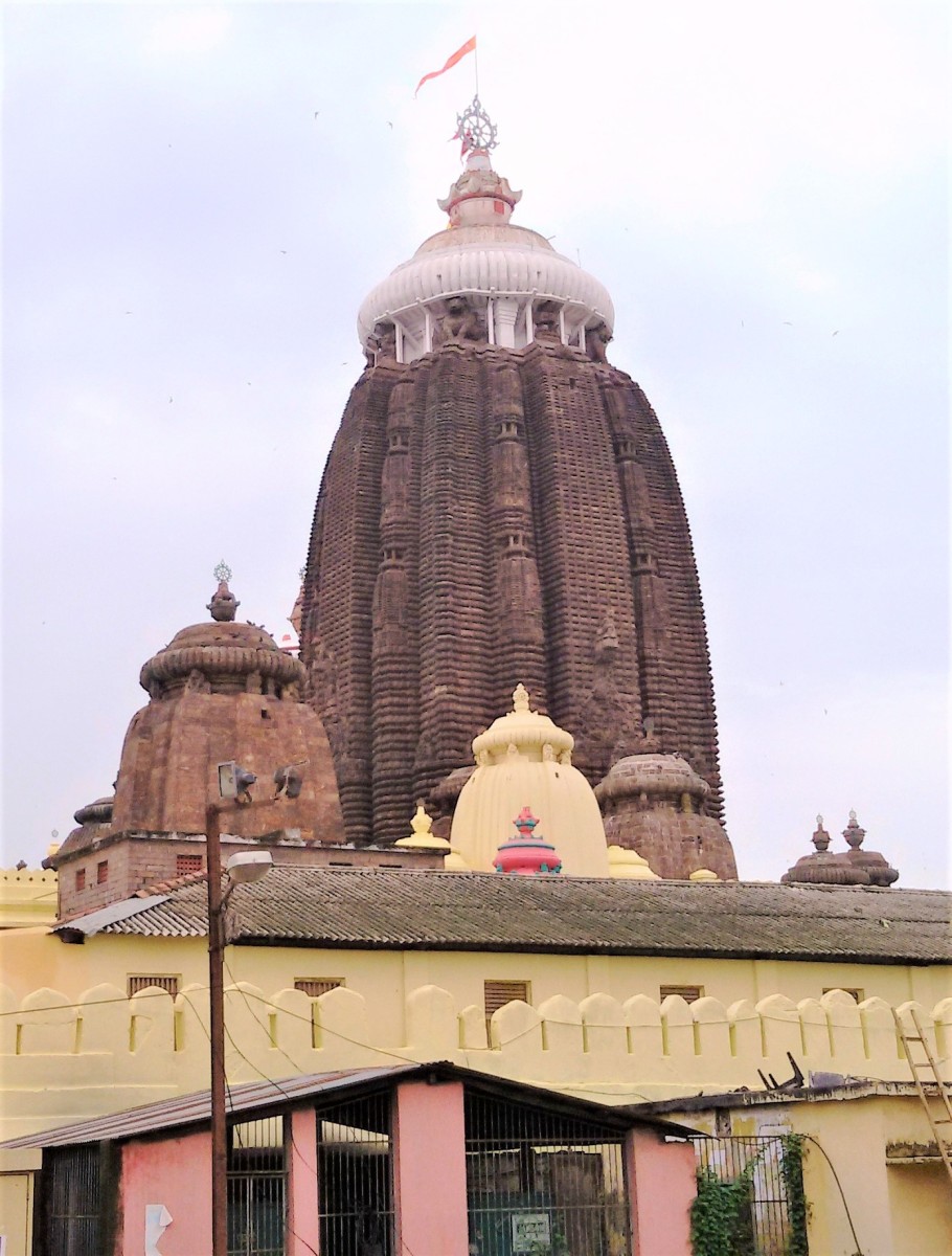 The Jagannath temple of Puri, Odisha