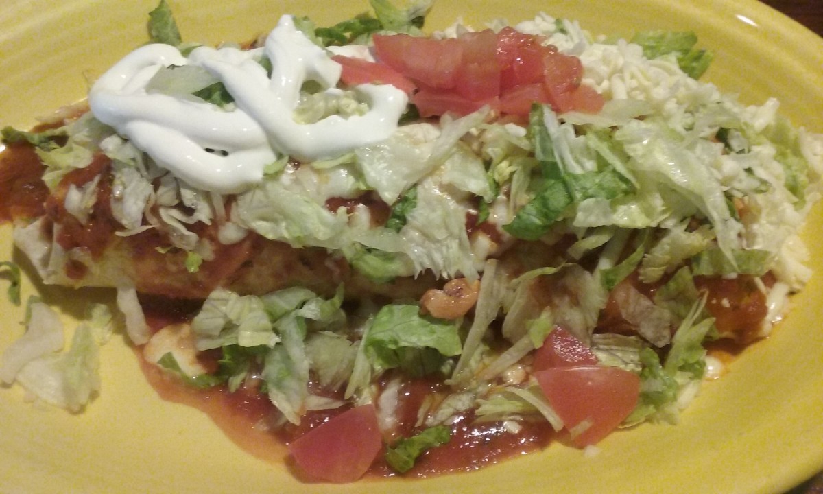 Burrito served at Rio Grande Mexican Restaurant