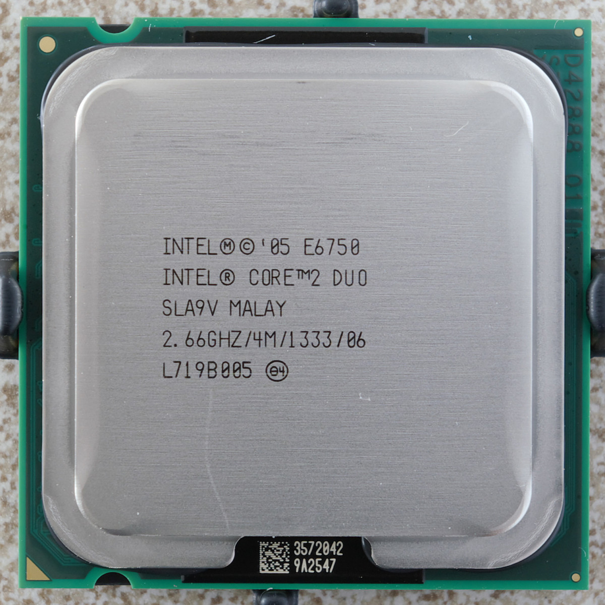 An Intel Core 2 Duo Processor