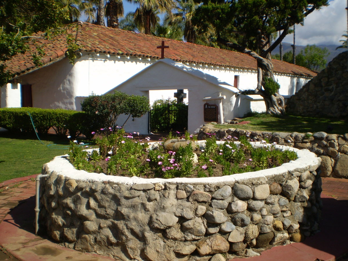 The Pala Mission, or Asistencia, on the Pala Indian Reservation, was an outpost of the larger Mission San Luis Rey.
