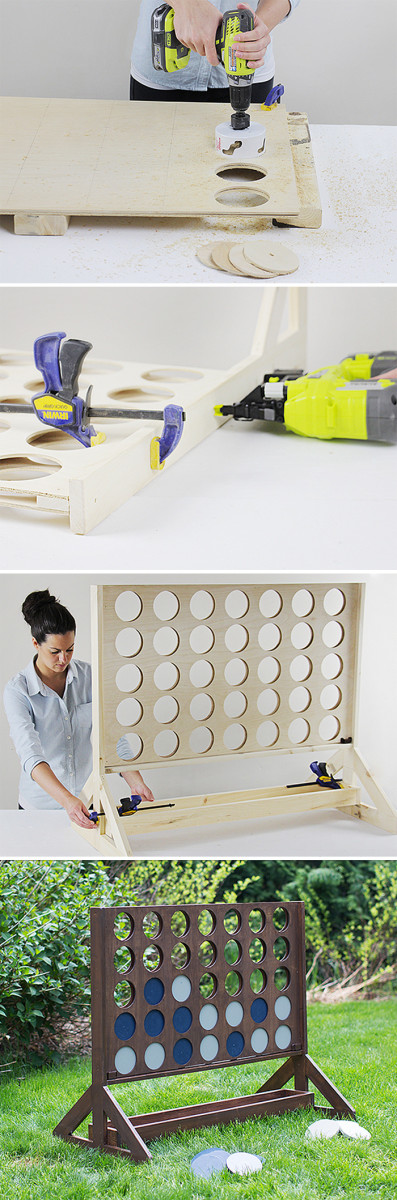 Build your own plinko board for outside