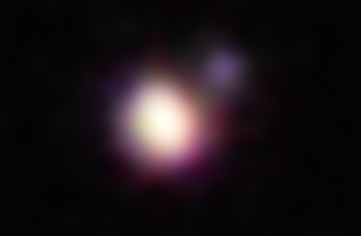 Two tiny brown dwarfs in a binary system (CFBDSIR 1458+10) that is 104 light years from Earth.