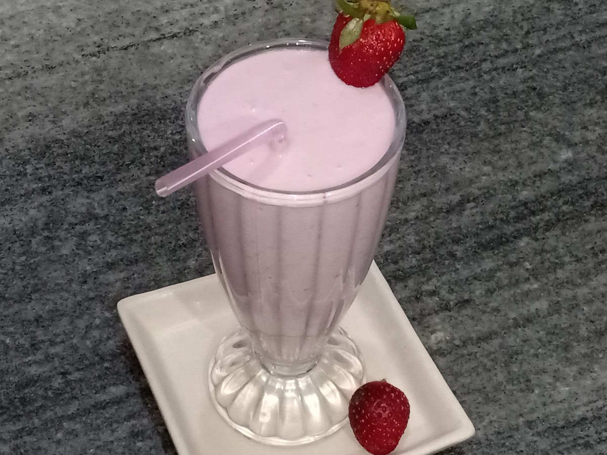Basic Strawberry Smoothie Recipe