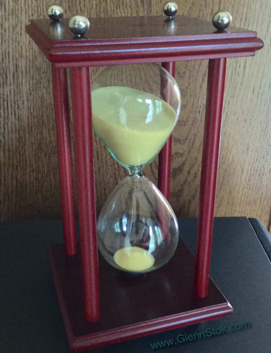 Time Management Techniques With an Hourglass Sand Timer ToughNickel