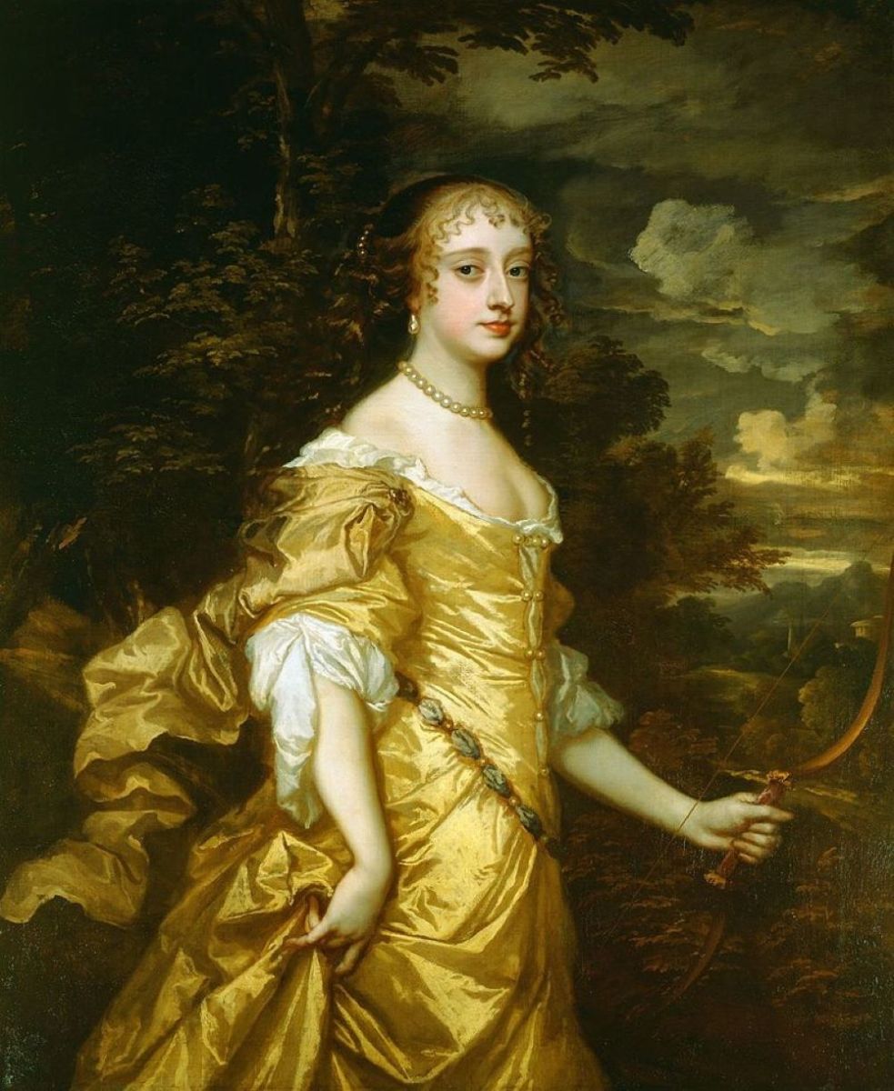 Frances Stuart by Sir Peter Lely. 