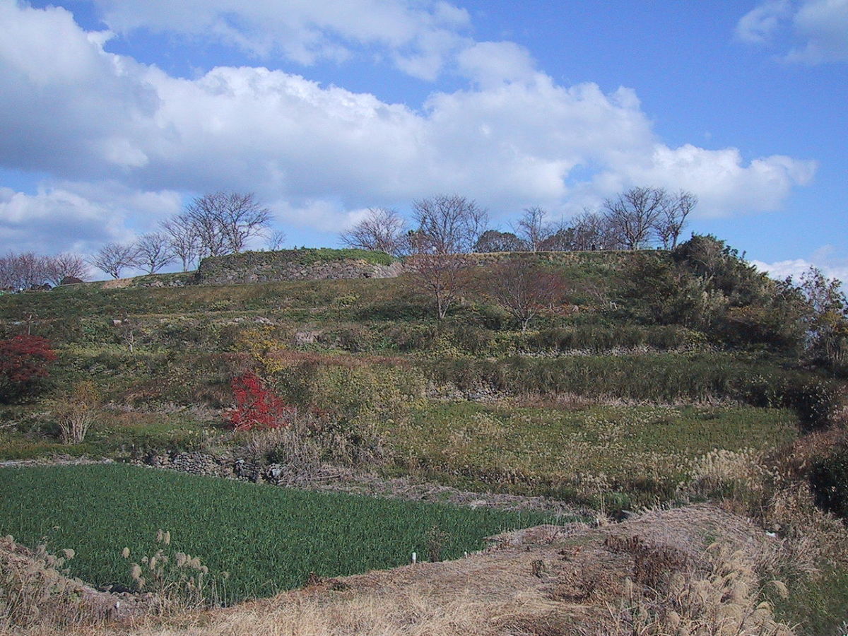 The ruins of Hara Castle, where the Shimabara Rebellion — an uprising by Christian peasants in response to the Tokugawa Shogunate's prohibition of Christianity — was brutally suppressed with the help of ninja.