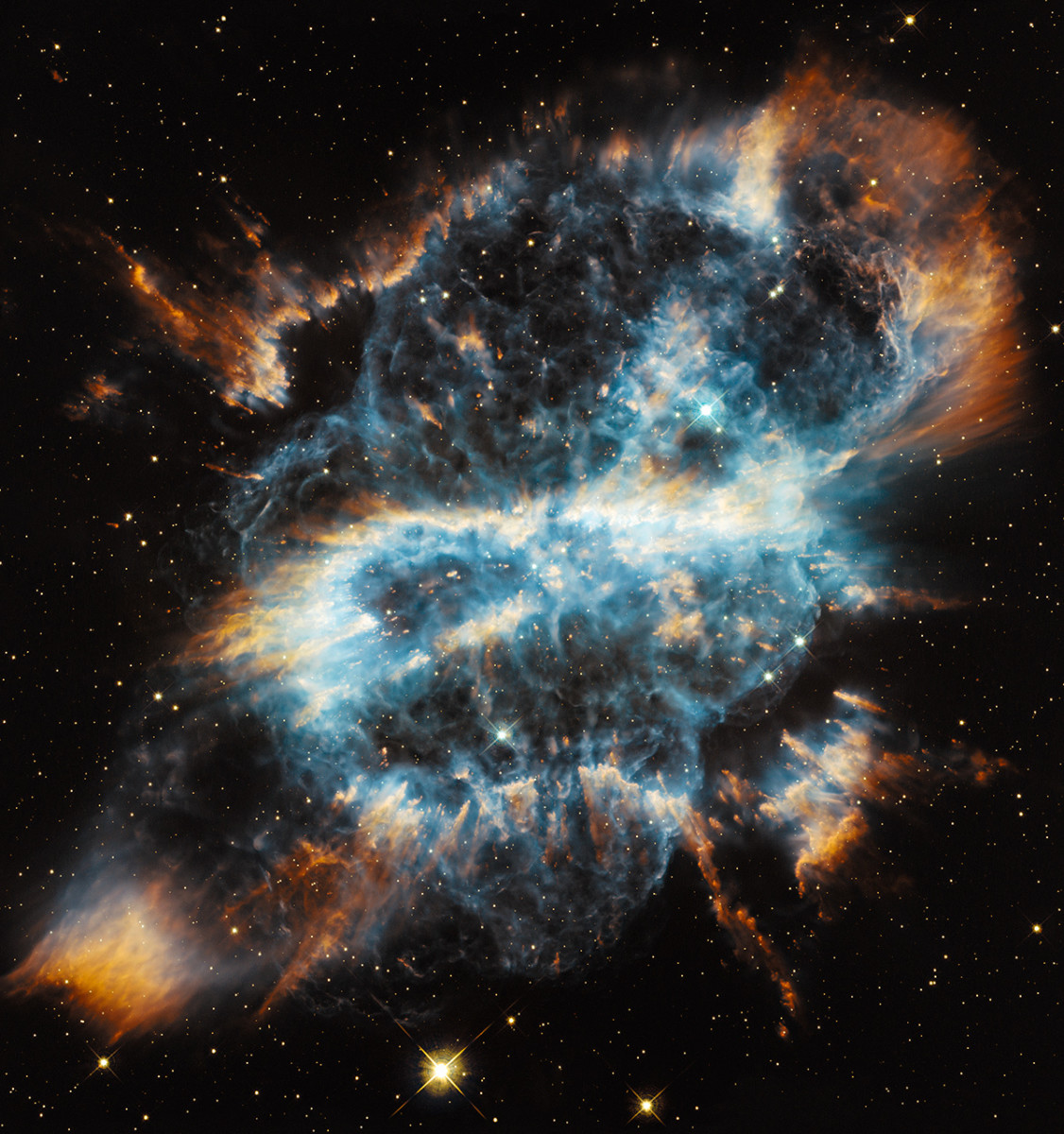 The Spiral Planetary Nebula, NGC 5189.