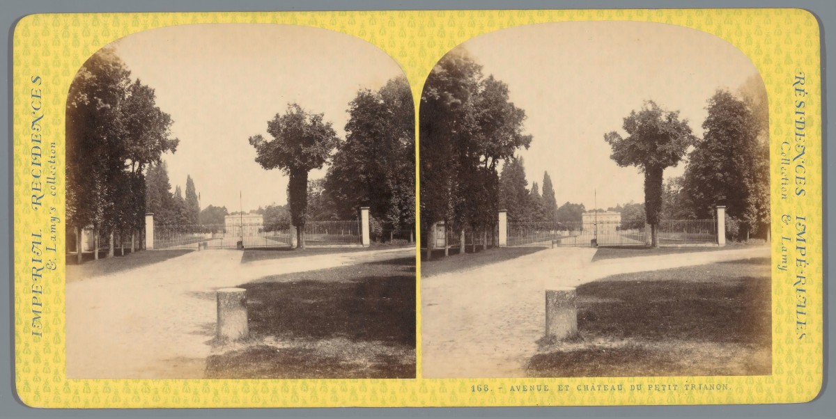 View of the Petit Trianon and access road