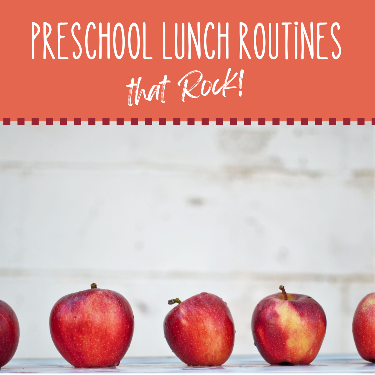 Preschool Lunch Routines That Rock