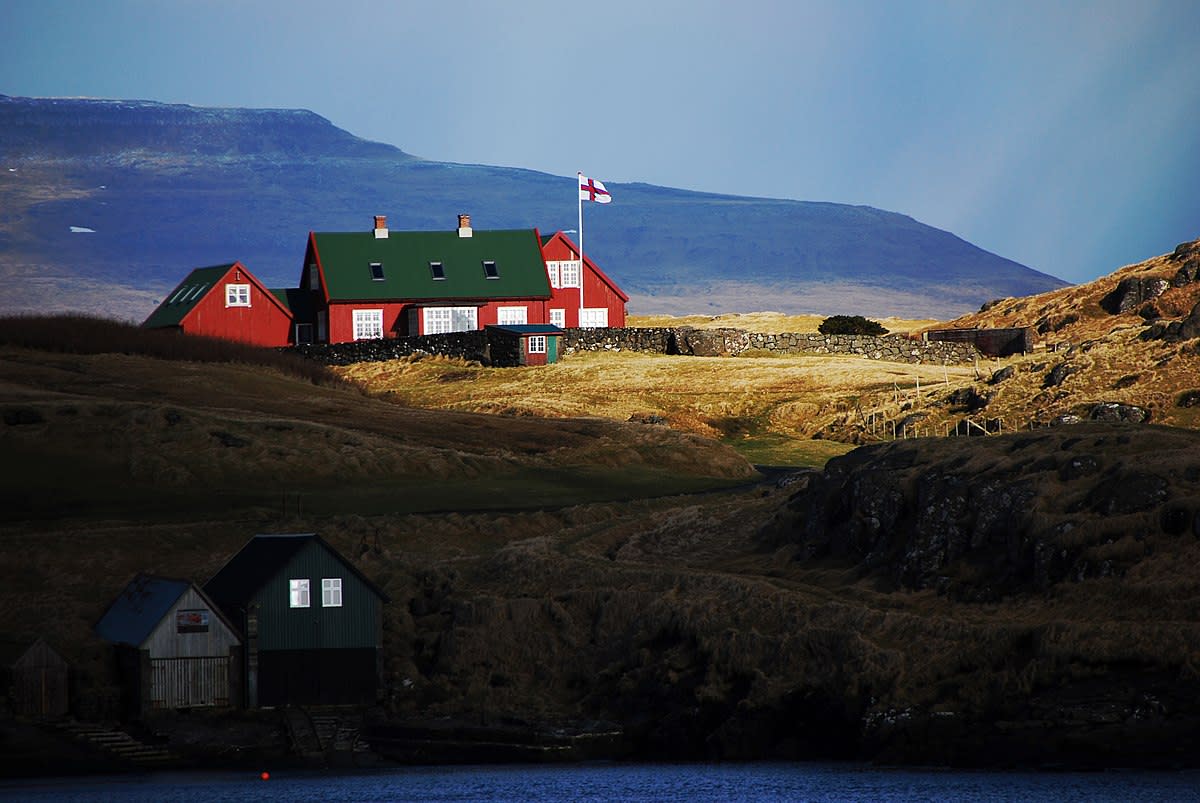 Faroe Islands, near Thorshavn.