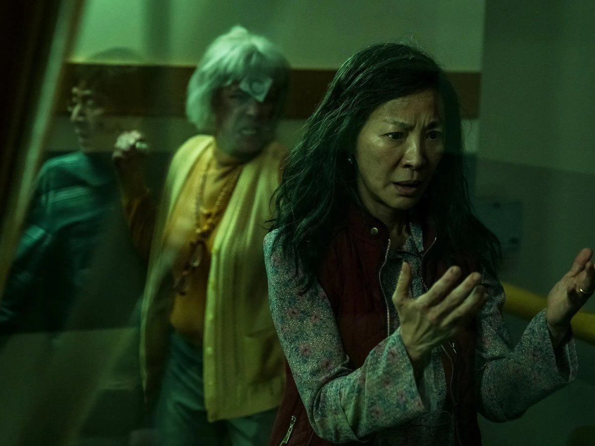 Michelle Yeoh and Jamie Lee Curtis join forces in "Everything Everywhere All at Once"