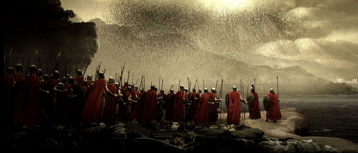 The Battle of Thermopylae, featured in the movie "300"