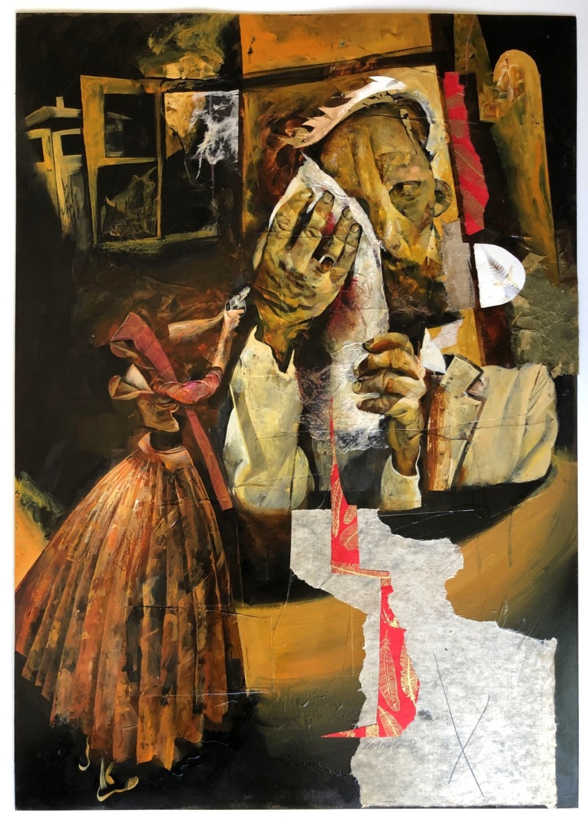 Crime and Punishment One Shot Illustration by Dave McKean