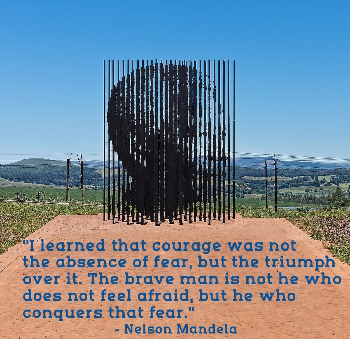 Nelson Mandela Capture Site Monument, in Howick, South Africa 