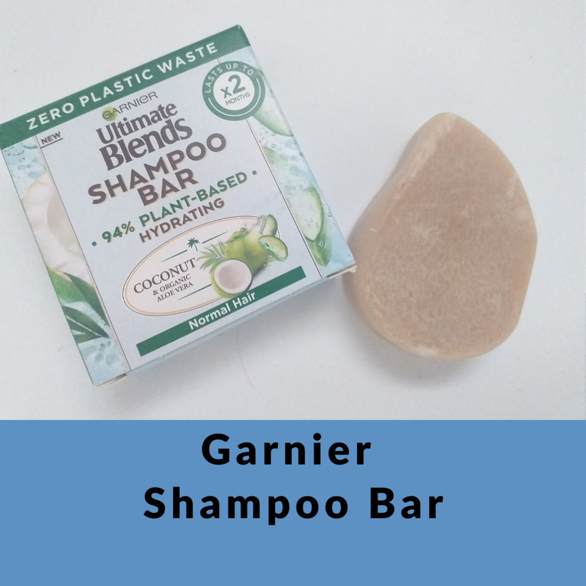 Garnier Whole Blends released their a shampoo bar for different types of hair
