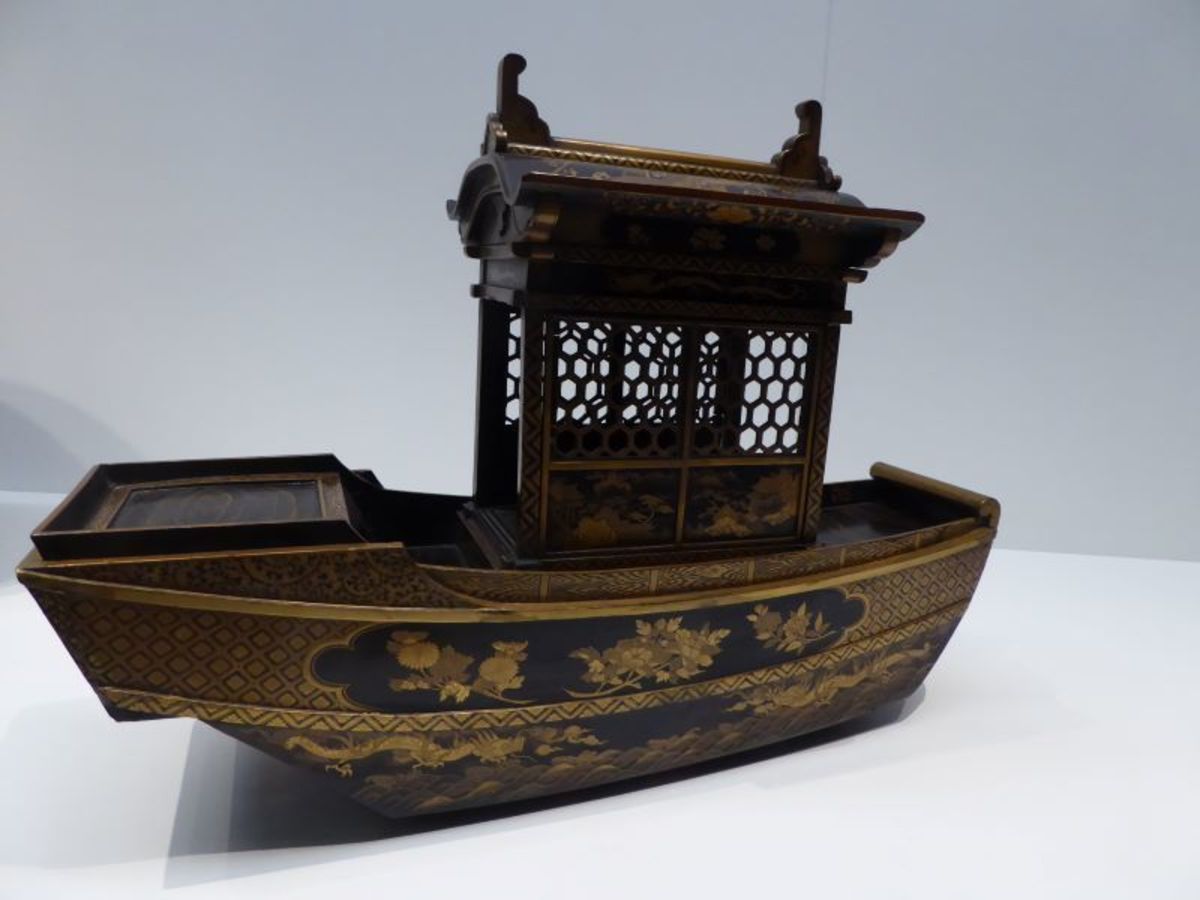 Chinese Junk – Model Boat. Image by Frances Spiegel (2022) with permission from RCT. All rights reserved.