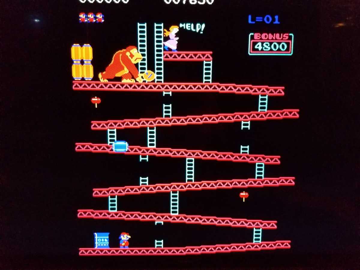 Donkey Kong: Climb the ladder. Avoid enemies. Get the girl. Corporate 80’s America.